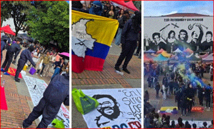 ELN- Universidad Nacional-encapuchados- explosivos- Calle 26- Disturbios- disidencias de las FARC- 27May-