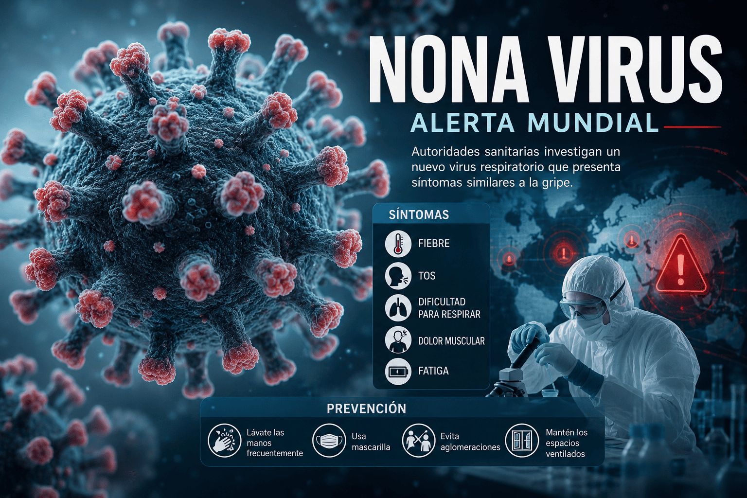 Los expertos aseguran que las personas mayores, pacientes con enfermedades respiratorias y quienes tienen defensas bajas podrían enfrentar mayores complicaciones frente al Nona Virus. Por esa razón, recomiendan acudir rápidamente a centros médicos en caso de presentar fiebre prolongada o dificultades para respirar.