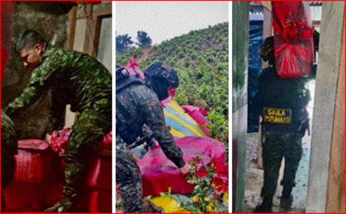Narcotráfico- Puerto Asis- Incautación- Marihuana- Ejército-