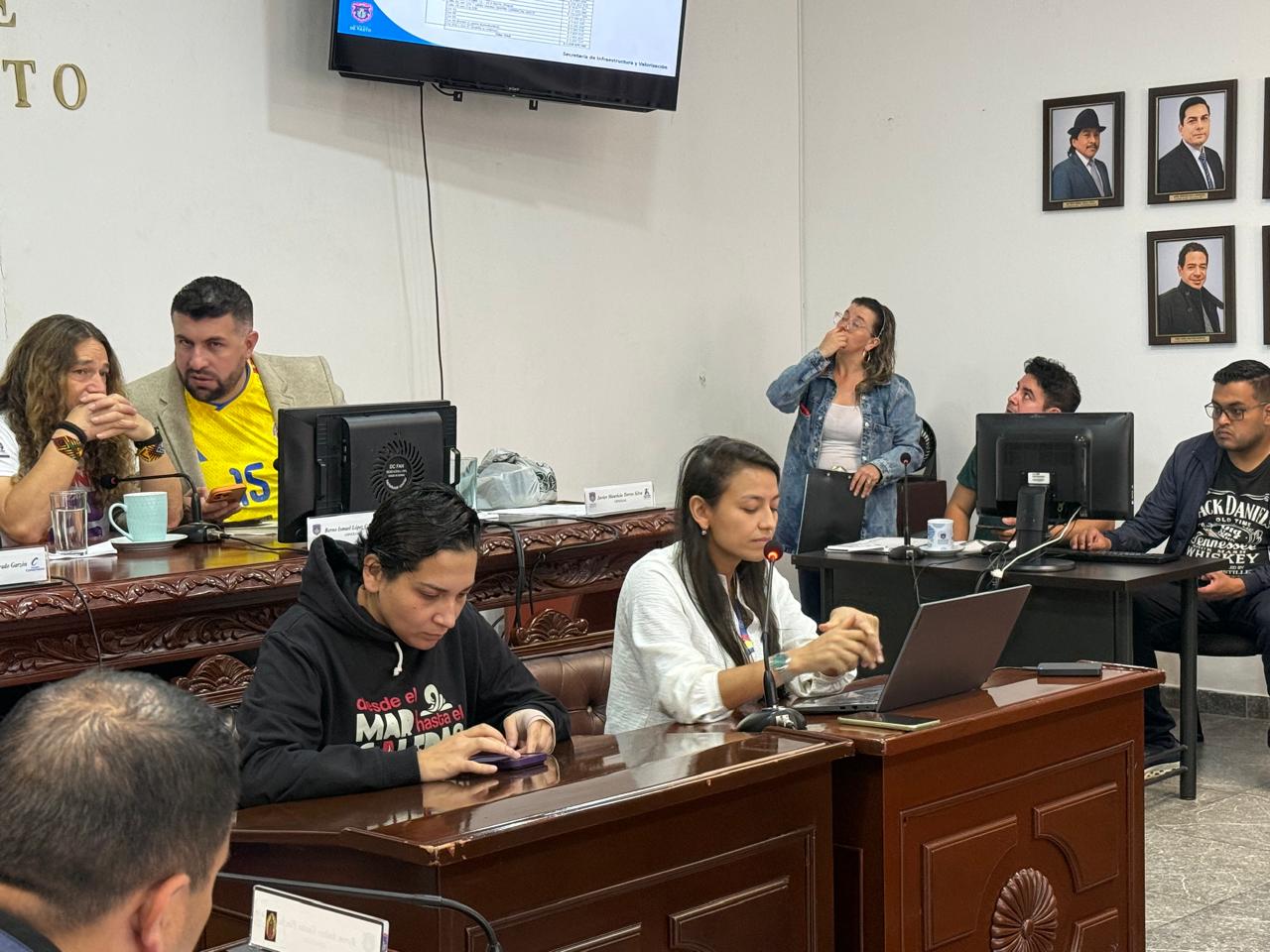 Concejo de Pasto conoce balance de intervenciones para mejorar la malla vial urbana