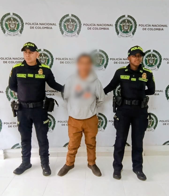 Policía capturó a hombre por presunta intimidación con arma en el centro de Pasto