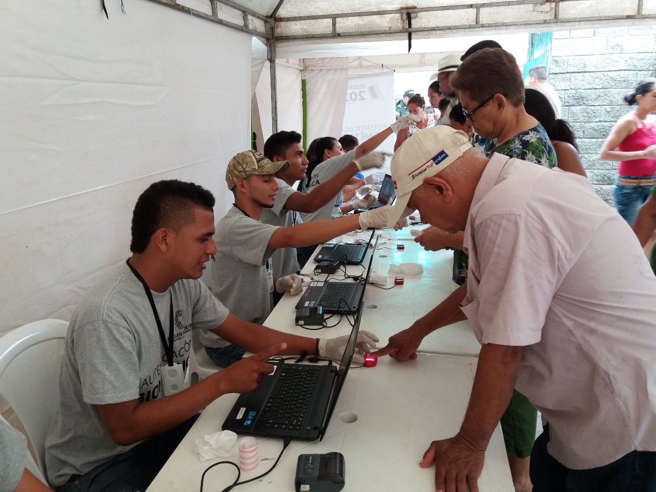 Habrá biometría facial y dactilar, en mesas de votación en Nariño