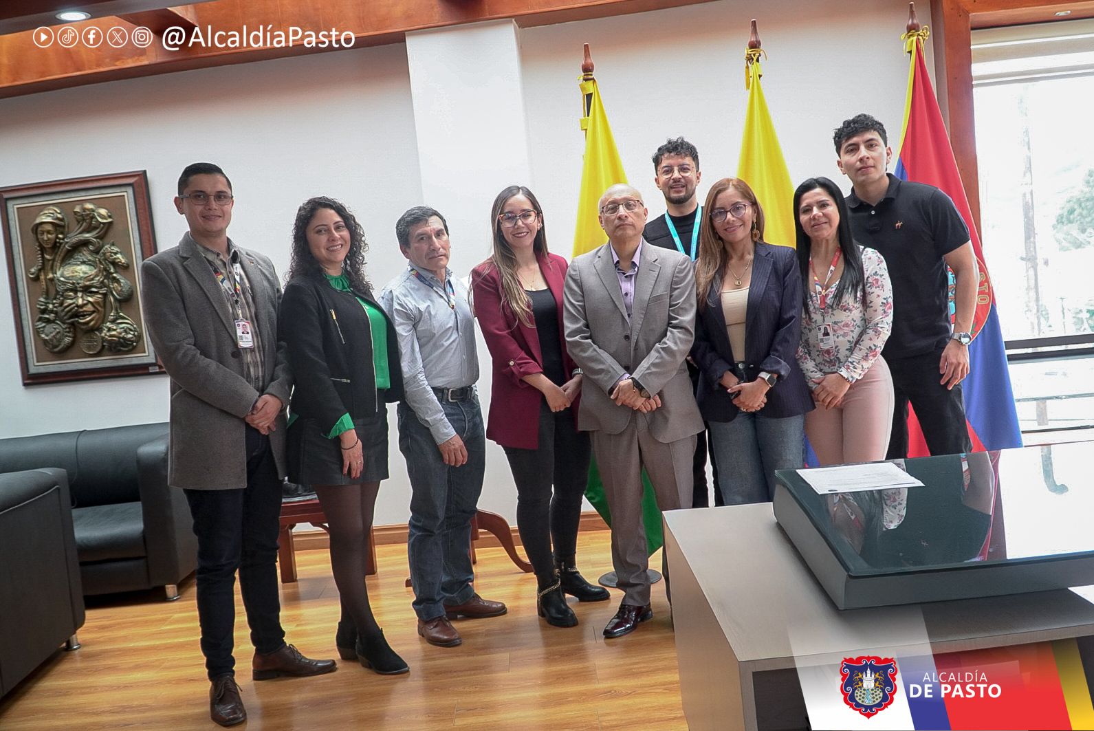 Alcaldía firma acuerdo con ONU-Hábitat para fortalecer el manejo de residuos sólidos