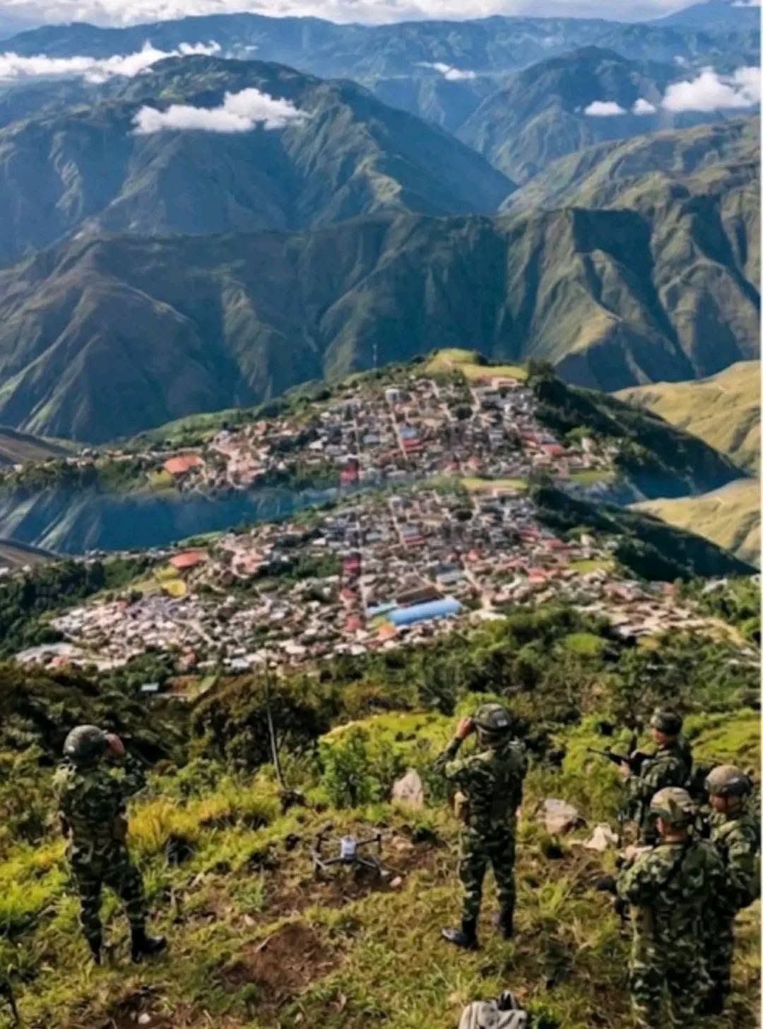 Fuertes enfrentamientos en Los Andes Sotomayor dejan ocho guerrilleros abatidos y seis soldados heridos