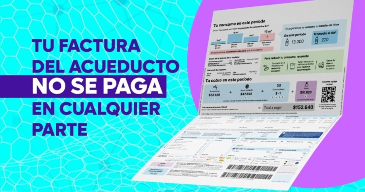 Acueducto de Bogotá alerta sobre portales falsos y unifica sus canales oficiales