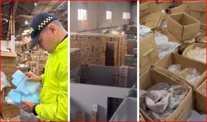 Más de $3.400 millones en mercancía de contrabando en Itagüí:Vapeadores, cosméticos y perfumes