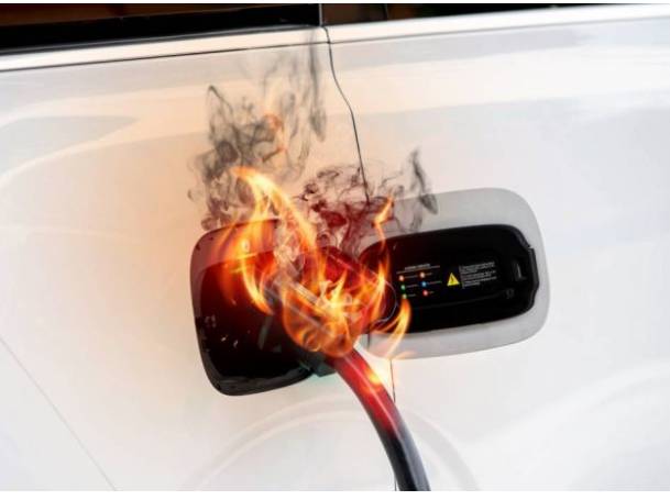 Bomberos alertan sobre el aumento de incendios en coches eléctricos y señalan errores de carga