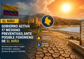Gobierno activa medidas ante posible fenómeno de El Niño en Colombia
