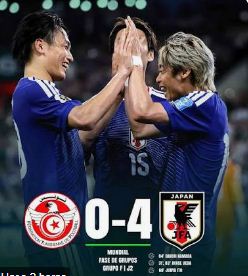 Japón hace historia con goleada en el partido 1.000 de los Mundiales.