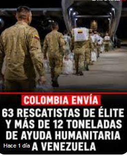 Colombia despliega ayuda humanitaria para atender emergencia por terremotos en Venezuela