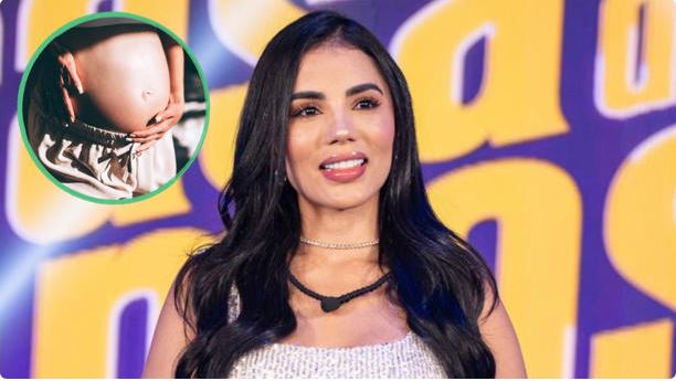 Karina García confirmó su embarazo y reveló que Kris R será el padre de su bebé