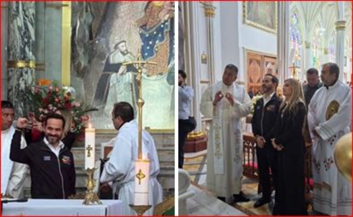 Abelardo De la Espriella desde el Santuario de las Lajas «Le voy a dar a Nariño el lugar que se merece»