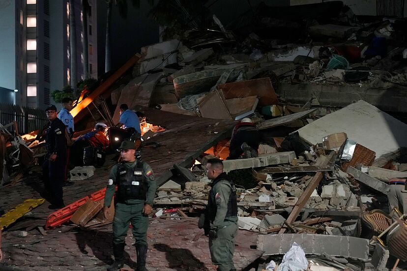Dos fuertes terremotos de magnitud 7,2 y 7,5 sacuden Venezuela