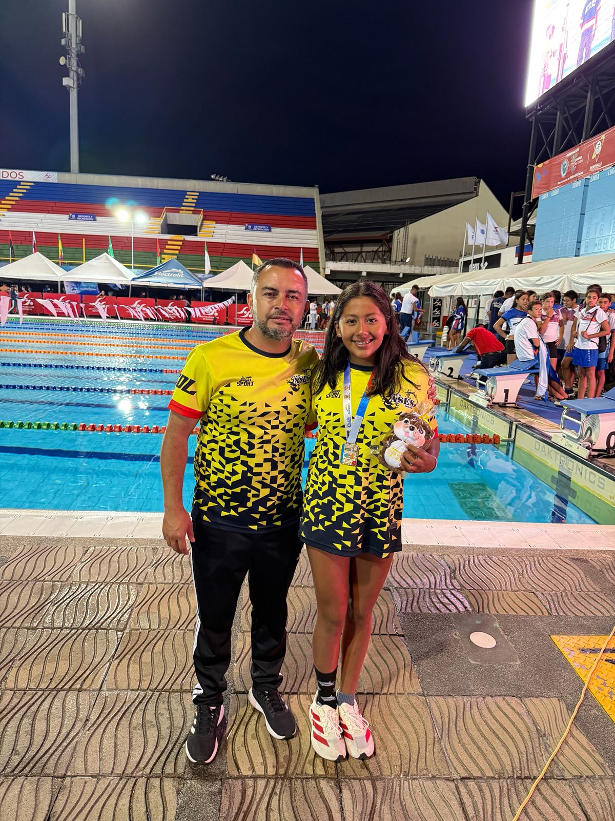 María Camila Barona, la primera nadadora de Nariño convocada a Selección Colombia