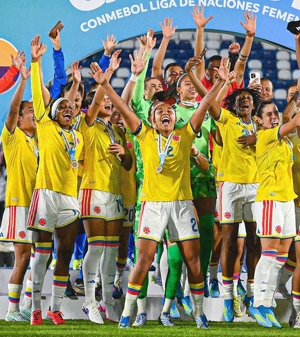 Selección Colombia femenina es campeona de la Copa de Naciones