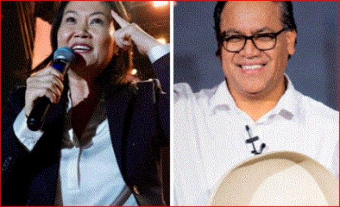 Perú- Elecciones presidencialesa- Segunda Vuelta- Keiko Fujimori- Rodrigo Sánchez-