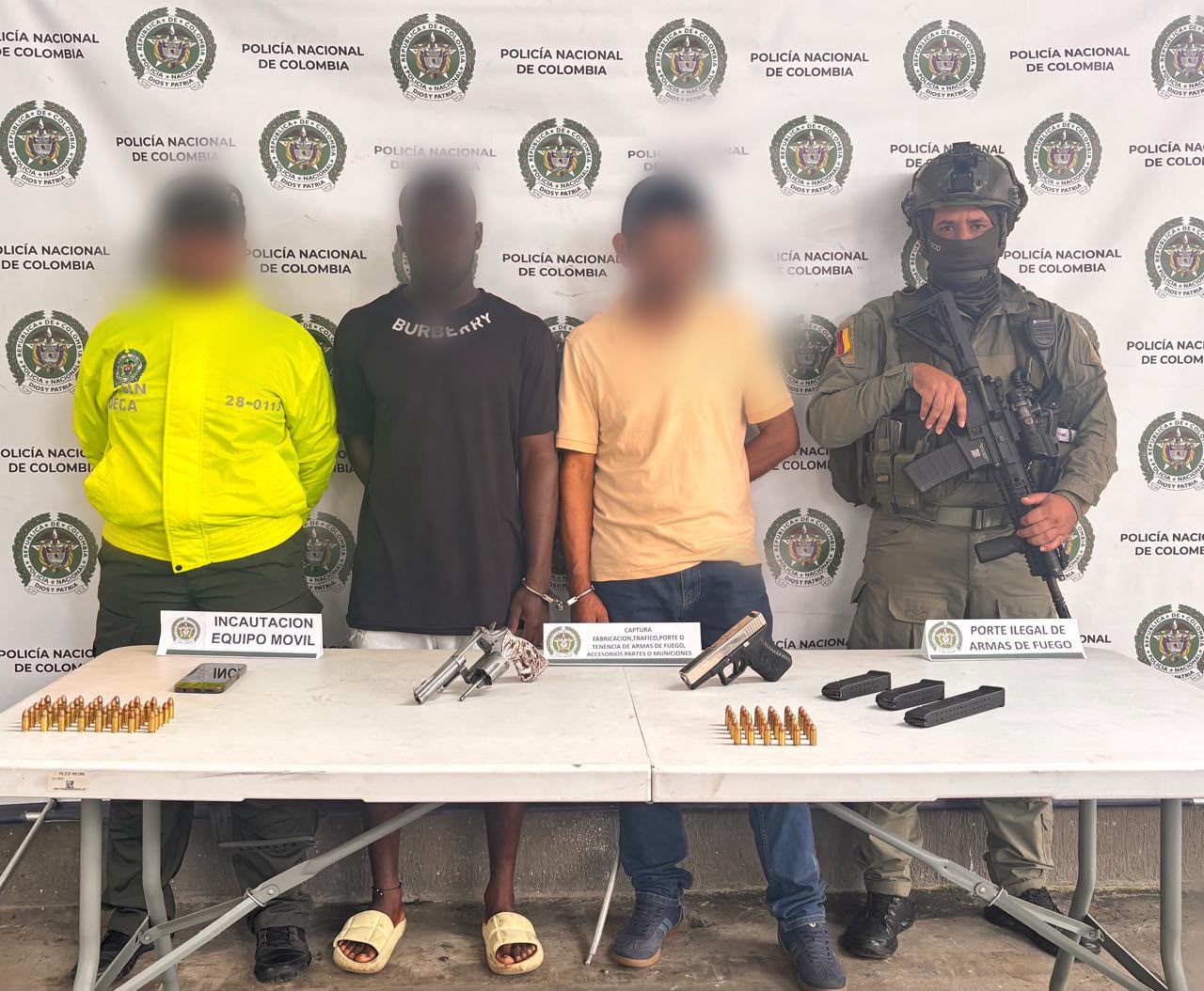Capturados dos integrantes de ‘Los Peregoyos’ en Guachené-Cauca
