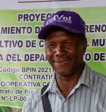 Carlos Ortiz, beneficiario.