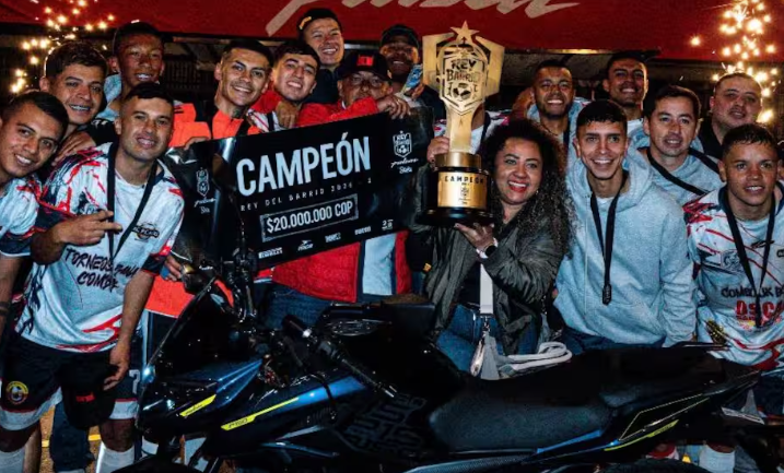 El torneo de microfútbol Rey del Barrio coronó al campeón de su primera edición