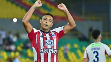 Junior aplastó a Nacional en la final de ida con un Muriel imparable