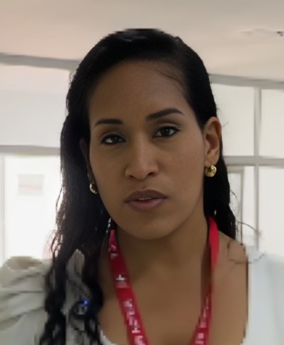 Maricel Rodríguez, funcionaria.