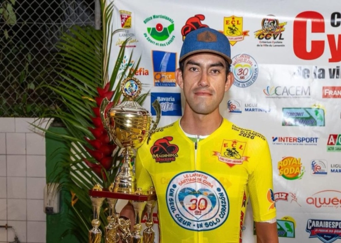 Iván Ojeda  conquistó  Circuito de Martinica