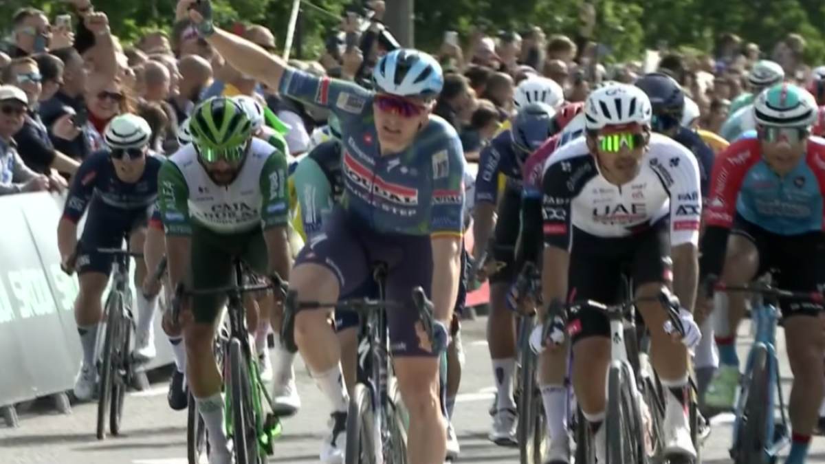 Tim Merlier impone su velocidad en Burdeos y conquista la séptima etapa del Tour de Francia 2026