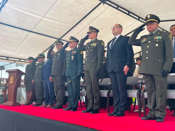 Once oficiales de la Policía Nacional ascendieron de grado en ceremonia realizada en Nariño