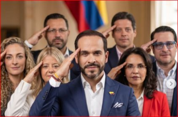 Ministro- Abelardo De la Espriella- Elsa Noguera -Mauricio Gómez Amín- Viviane Morale- Jaime Andrés Beltrán-Juliana Gutiérrez -Iván Cancino- Patria Milagro- 8jul-