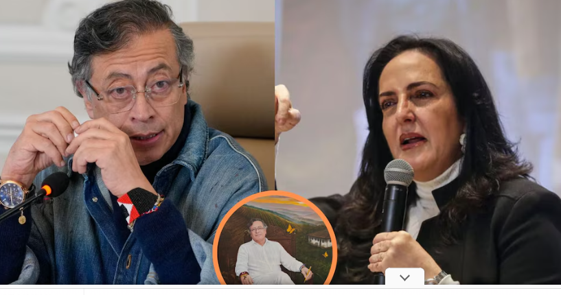 Petro respondió a Cabal por críticas a su retrato oficial en la Casa de Nariño