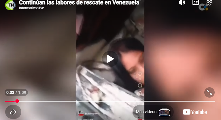 Galería muestra la devastación y las labores de rescate tras los terremotos en Venezuela