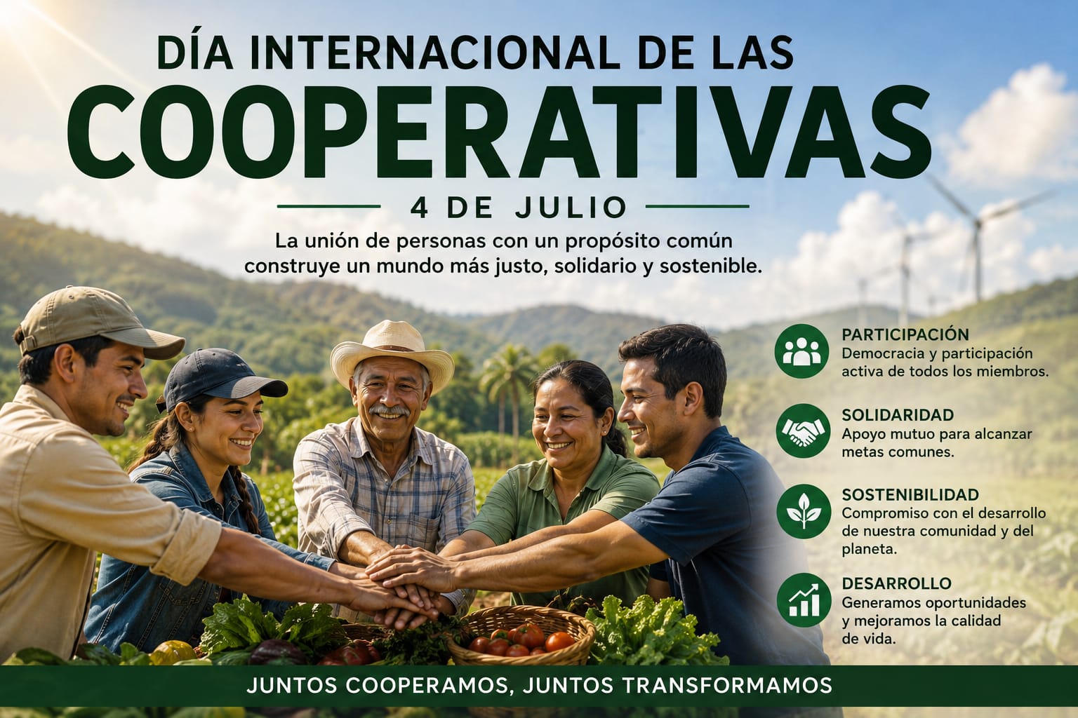 Cooperativas: la fuerza de la solidaridad que transforma comunidades y construye un futuro más justo