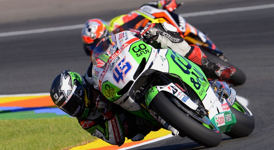 David Alonso sufrió una caída en el Gran Premio de Alemania y se quedó sin puntos en Moto2