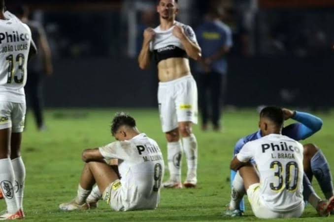 Santos y su triste derrota en el Brasileirao