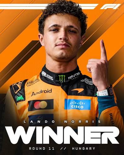 Lando Norris gana el GP de Hungría en 2026