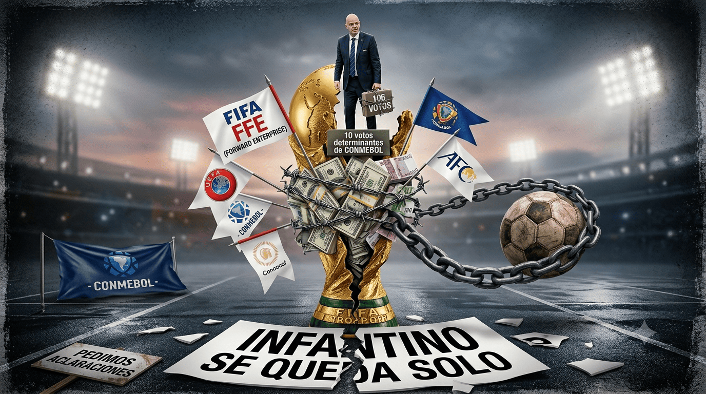 LA GUERRA POR EL FUTURO DEL FÚTBOL: INFANTINO PIERDE APOYO