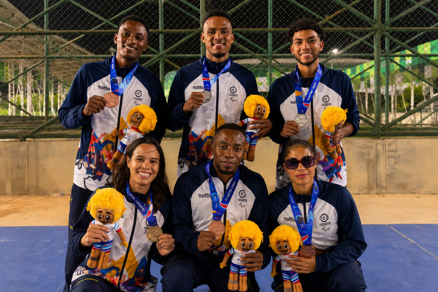 Valle brilla en Parasuramericano con siete medallas