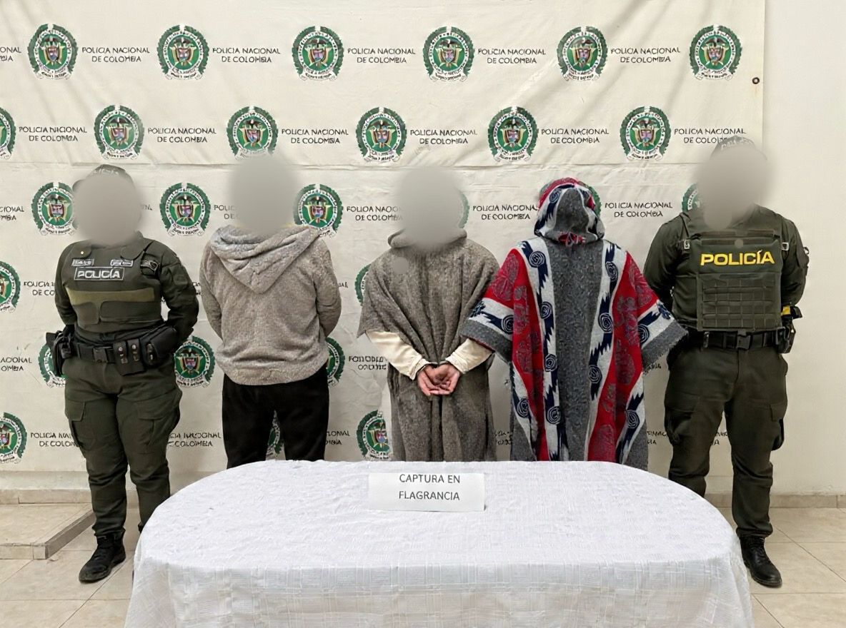 Policía Nacional captura a tres personas por lesiones personales en Sibundoy, Putumayo