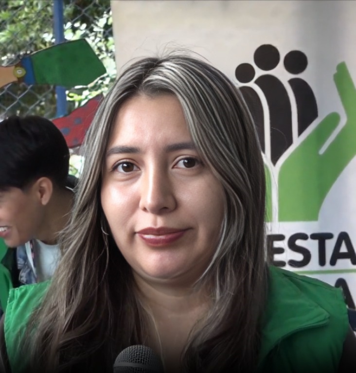 Jazmín Maya, contratista.