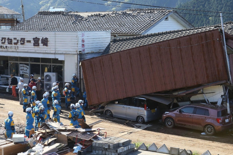 Terremoto en Japón: explosión en un centro comercial agrava la tragedia y deja fallecidos