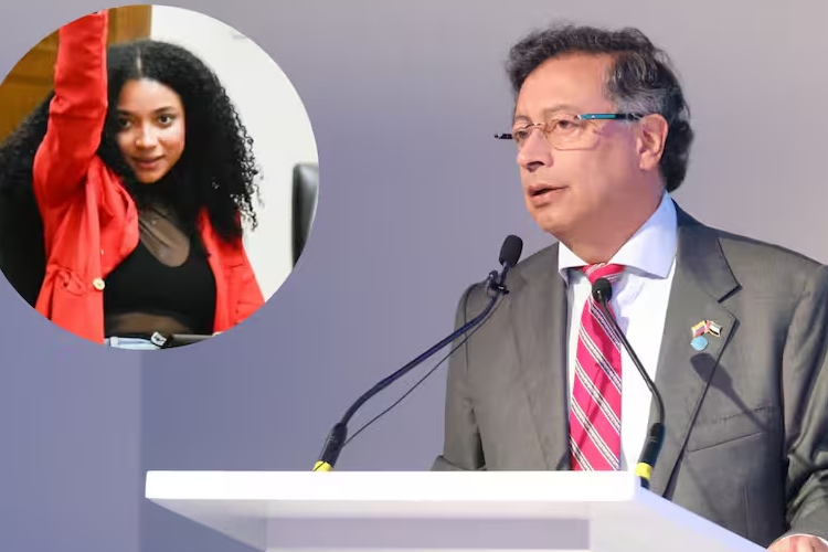Juliana Guerrero vuelve al centro de la polémica tras contundente reacción de Gustavo Petro.
