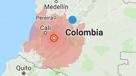 Temblores sacuden varias regiones de Colombia durante este lunes