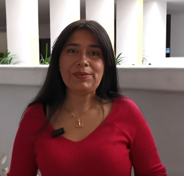 Lucía Jiménez, docente.