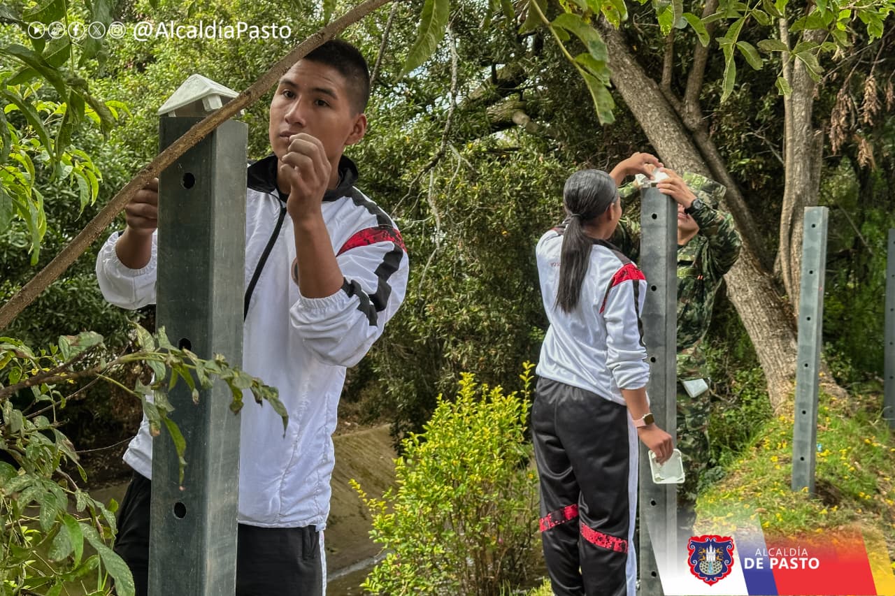 Alcaldía promueve acción ecológica para proteger el cauce del río Pasto
