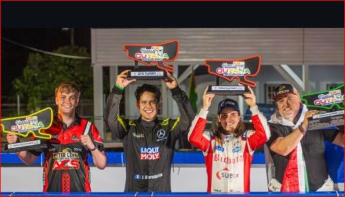 Tatiana Calderón conquistó el GT Challenge de Las Américas Guyana junto a Nacent Racing