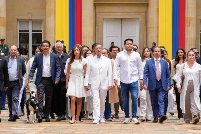 Petro- Pacto Histórico- Casa de Nariño- Antonella- 7Agos.