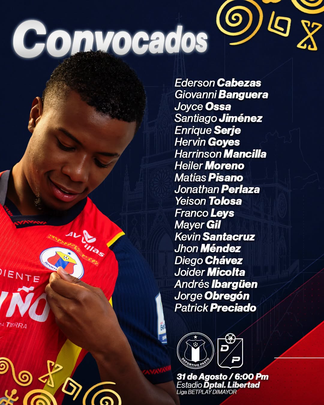 Deportivo Pasto recibe a Deportivo Pereira en busca de su primera victoria en la era René Rosero