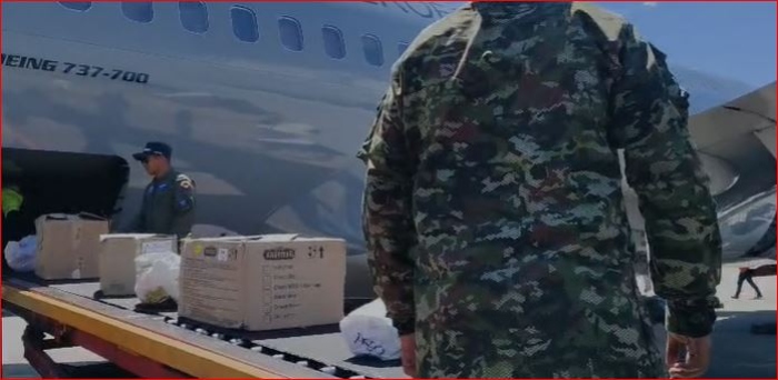 Pereira: Primer vuelo de la Fuerza Aeroespacial con más de 10 toneladas de ayuda humanitaria tras terremoto