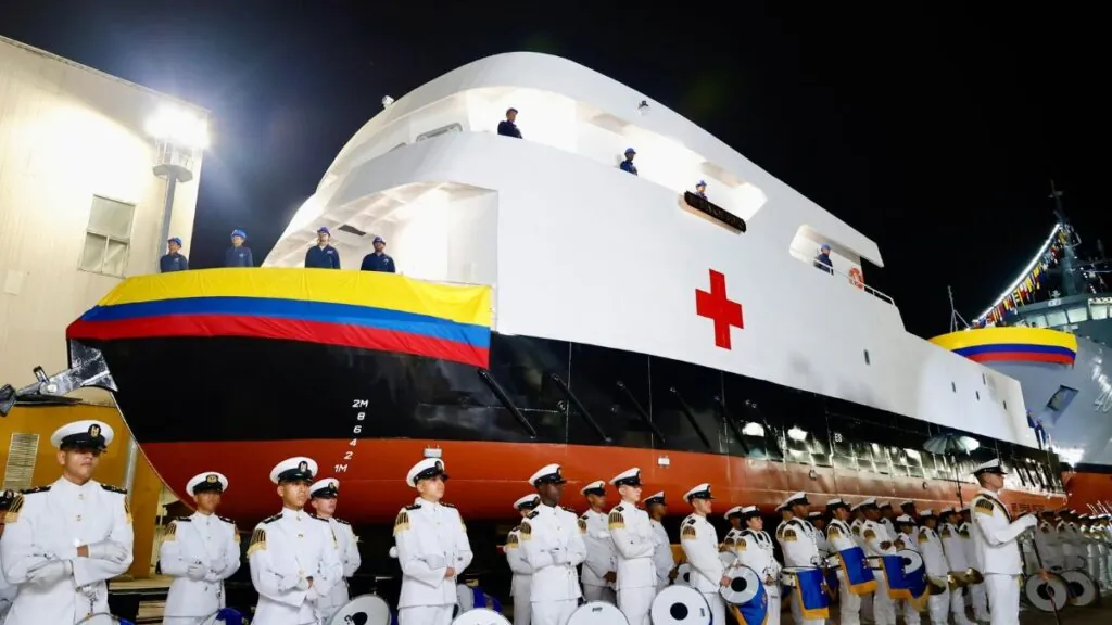Despliegue en el Pacífico: Operación del buque hospital Benkos Biohó se reactiva para atender la emergencia sísmica