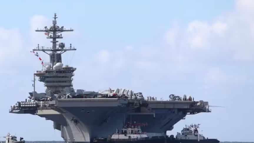 Denuncian malas condiciones a bordo del USS Abraham Lincoln tras meses de despliegue